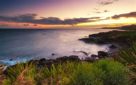 Beautiful Sunset In Hawaii Wallpapers And Images