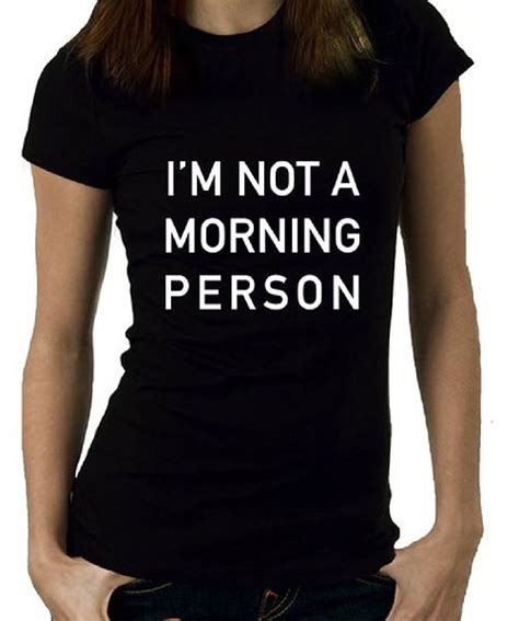 Graphic Tees Im Not A Morning Person At Best Price In Kolkata Id 4768568