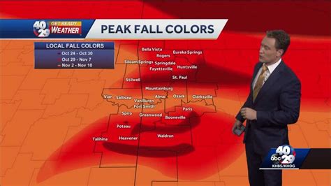 When Fall Colors Should Peak In Arkansas