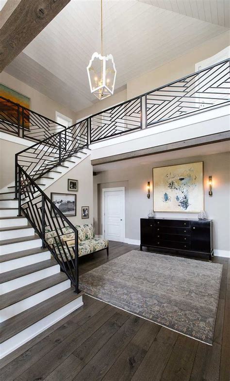 25 Diseños De Barandales Para Escaleras Interiores Y Exteriores