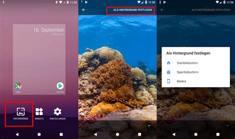 Smartphone Hintergrund ändern Android So Gehts