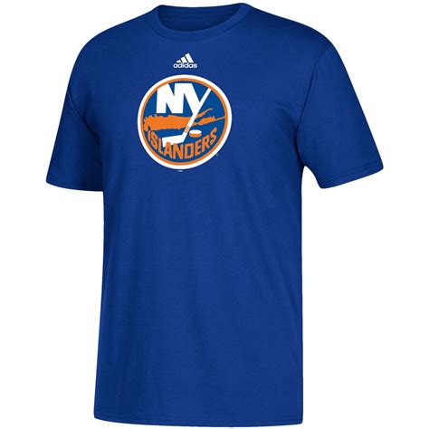 Mens New York Islanders Adidas Blue Primary Logo T Shirt
