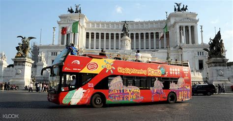 Hop On Hop Off City Sightseeing Bus Tour In Rome Italy Klook Us