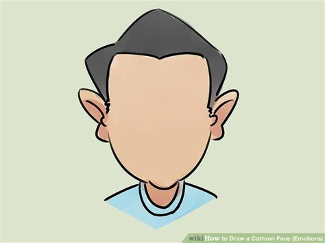 How To Draw A Cartoon Face Emotions 3 Steps With Pictures