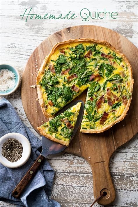 Recipe For Quiche With Bacon And Spinach Cheese Deporecipe Co
