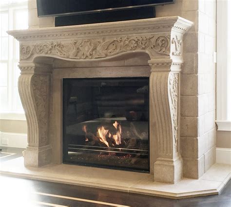Vincenza Fireplace Mantel - Cornerstone Architectural Products LLC