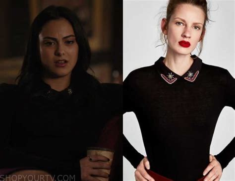 Riverdale Season Episode Veronica S Embellished Collar Sweater