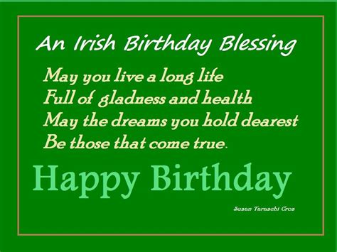 Irish Birthday Irish Birthday Happy Birthday Irish Irish Birthday Blessing