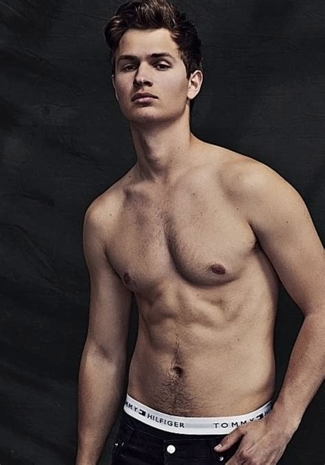 Ansel Elgort Muscles