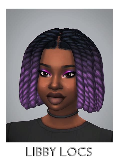 Keep It Simple Afro Hair Sims 4 Cc Sims Hair Sims 4 Mac Sims Cc