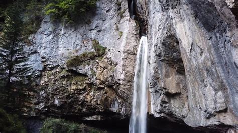Berglistüber Waterfall Linthal Switzerland Dji Mavic Pro Youtube