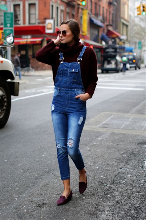 Casual Outfit Ideas How To Wear Overalls In The Fall And Winter Glamour