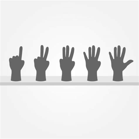 Child Counting Fingers Illustrations Royalty Free Vector Graphics