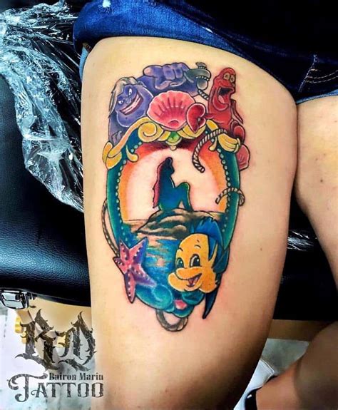Update 73 Mermaid Thigh Tattoo Thtantai2