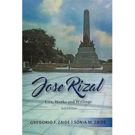 Hot Jose Rizal Life Works And Writings 3rd Edition Lazada PH