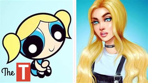 10 Cartoon Characters Reimagined By Amazing Artists Youtube