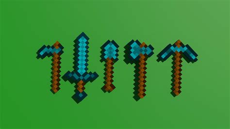 Minecraft Tools By Fluxee On Deviantart