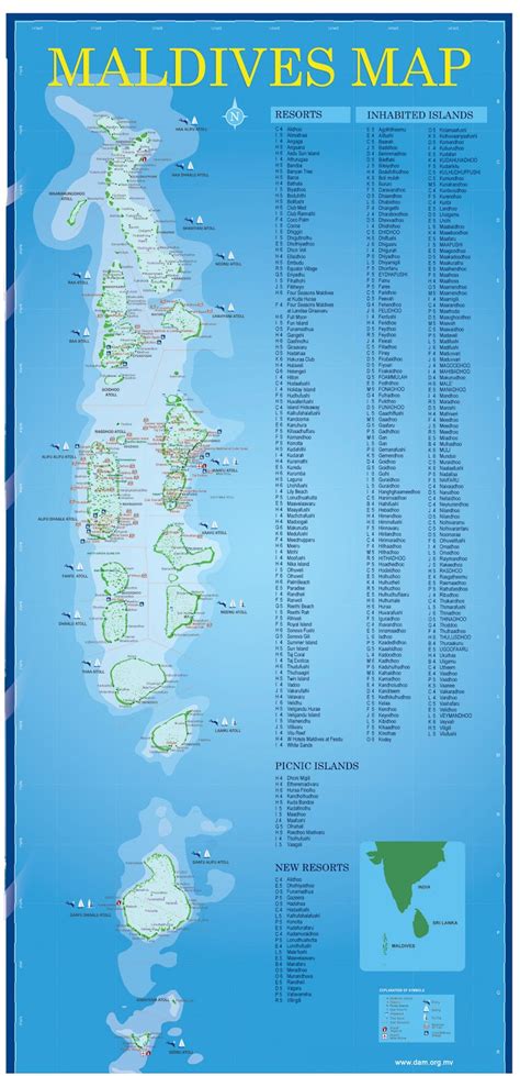 Maldives Geographical Maps Of Maldives Global Encyclopedia