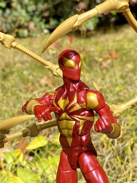 Review Marvel Legends Iron Spider Spider Man 6 Figure Hasbro 2022