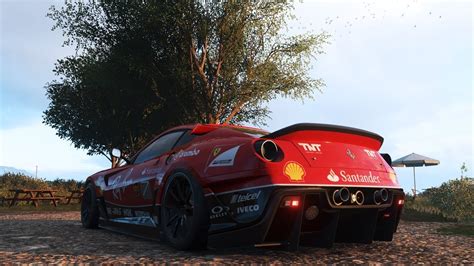 It combines great handling and acceleration with a top speed over 400 km/h. Ferrari 599XX 1250 HP | Forza Horizon 4 - YouTube