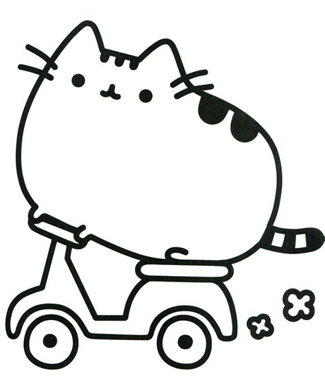 Pusheen is the most adorable, squishy little nugget of felinity that has ever graced the fair pages of my internet browser. Pusheen Coloring Pages - Best Coloring Pages For Kids