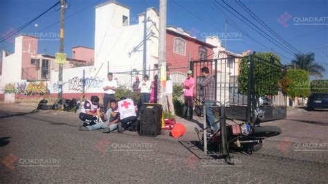 Motociclista Resulta Lesionado Tras Aparatoso Accidente