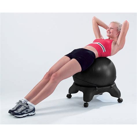 Fit ball chair on alibaba.com are available in a number of attractive shapes and colors. Sivan Health and Fitness Balance Ball Fit Chair Base with ...