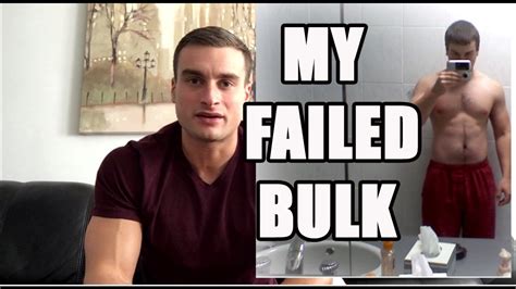 Most of us are familiar with bulking. My Failed Bulk- Bulking Mistakes | Bulking the Right Way ...