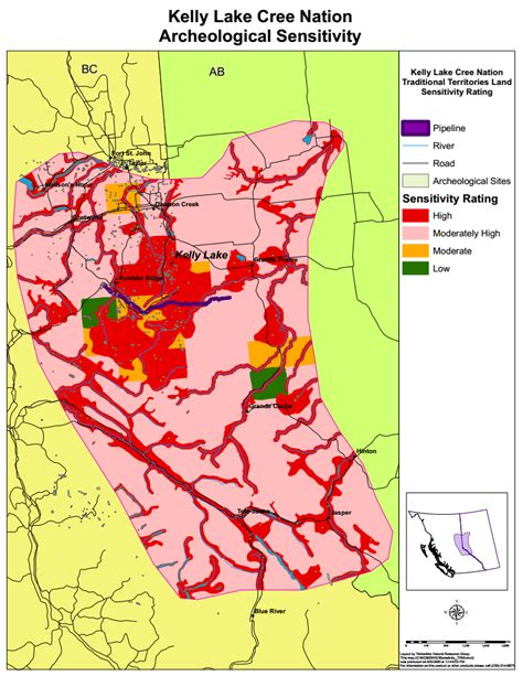 Cree Tribe Map