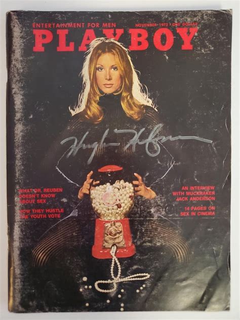 Sold Price Hugh Hefner Signed Playboy 1972 Invalid Date EDT