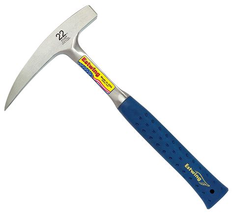 Estwing Rock Pick 22 Oz Geological Hammer With Pointed Tip And Shock