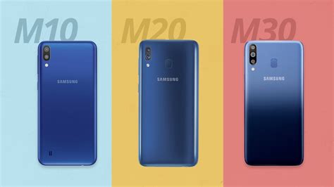 Samsung Galaxy M10 X M20 X M30 Comparativo Youtube
