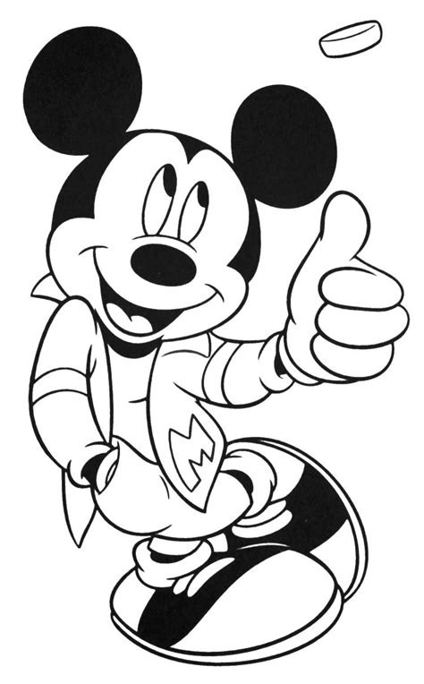 Mickey Mouse Outline Drawing At Getdrawings Free Download