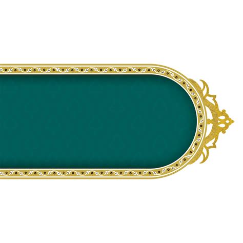 Islamic Frame In Traditional Tazhib Style 24215707 Png