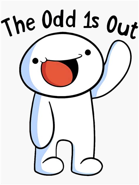Theodd1sout The Odd 1s Out Sticker For Sale By Periodiccounsel