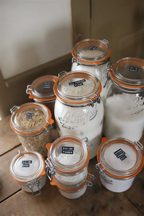 The Best Glass Pantry Storage Jars Cedar And Stone Farmhouse