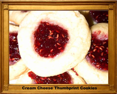 Cream Cheese Thumbprint Cookies A Happy Hippy Mom
