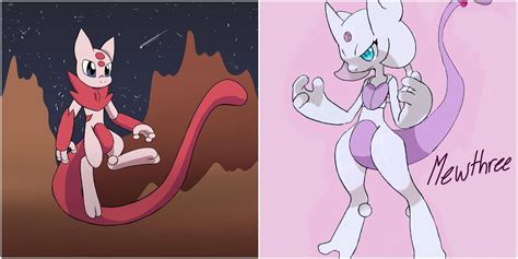 Mewtwo And Mewthree