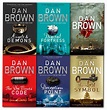 Dan Brown Robert Langdon Series 6 Books Collection Set Inferno, Lost ...