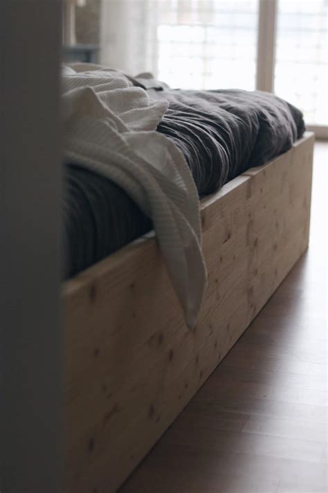 Ikea brimnes familienbett mit schubladen,lattenrost und matratzen. DIY // Familienbett mit eve Matratze einfach selber gebaut ...