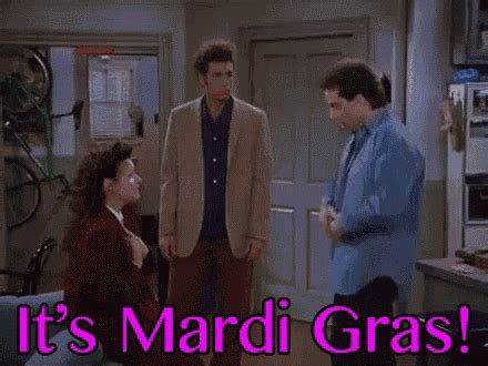 Its Mardi Gras Gif Seinfeld Flashing Mardi Gras