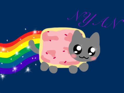 Kawaii Nyan Cat Wallpapers Top Free Kawaii Nyan Cat Backgrounds
