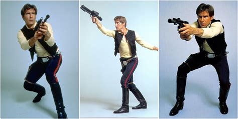 Publicity Photos Of Harrison Ford As Hans Solo With Stormtrooper