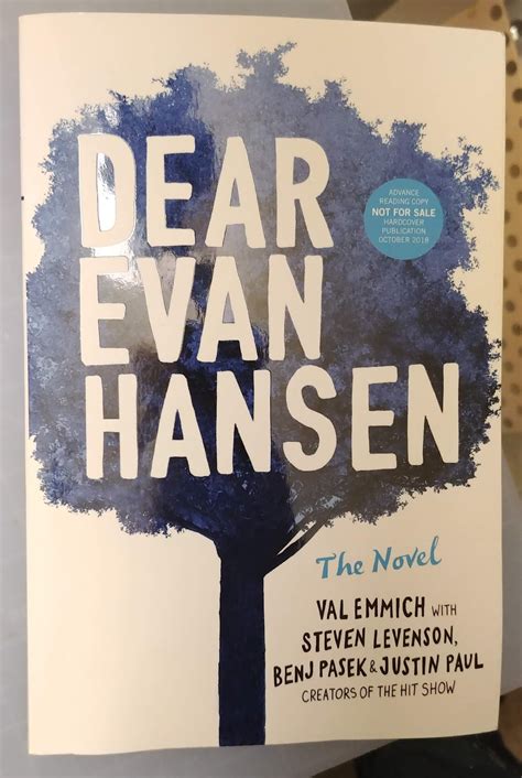 Dear Evan Hansen Book Review