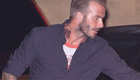David Beckham Neck Tattoo Meaning And Pictures Of Beckhams Neck Tattoos