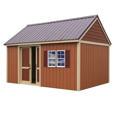 Get free shipping on qualified wood sheds or buy online pick up in store today in the storage & organization department. Best Barns Brookhaven 10 ft. x 16 ft. Storage Shed Kit ...