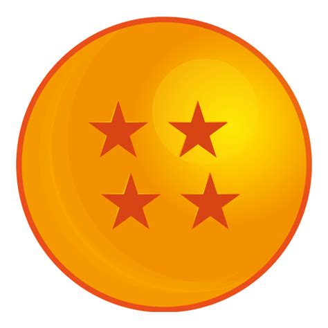 Dragon ball 6 star png. Ball 4 Stars icon 512x512px (ico, png, icns) - free download | Icons101.com