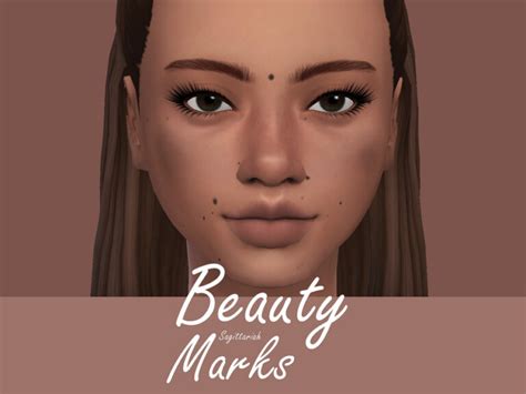 The Sims Resource Beauty Marks By Sagittariah Sims 4 Downloads