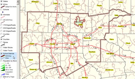 Dallas Texas Zip Code Map Maping Resources