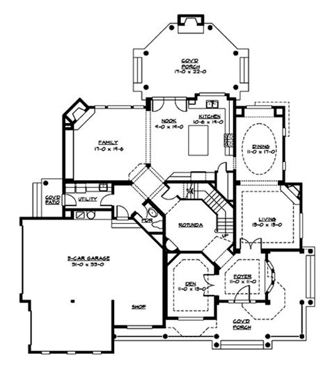 House plans by square footage: Luxurious Victorian Home Plan, Builder Ready